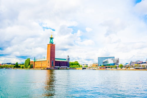 Preview: Stadshuset Town Hall In The Swedish Capital Stockholm, Sweden.