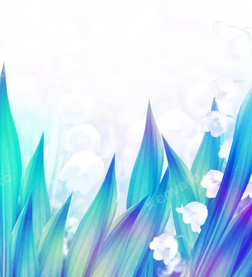 Preview: Background Of Spring Flowers Lily Of The Valley