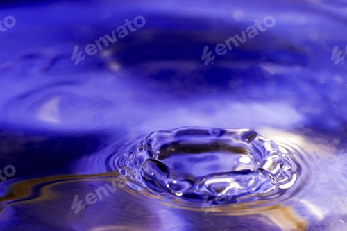 Preview: Water And Colors Texture And Background