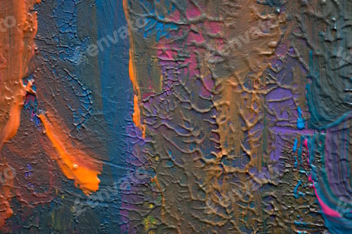 Preview: Abstract Art. Hand-Painted Background. Self Made.