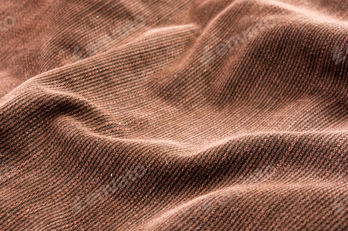 Preview: Clothing Items Stonewashed Cotton Fabric Texture With Seams, Clasps, Buttons And Rivets, Macro
