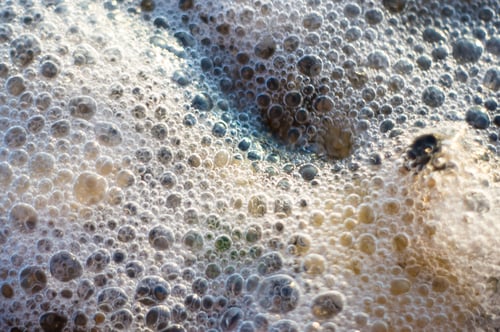 Preview: Pebble Stones On The Sea Beach, The Rolling Waves Of The Sea With Foam