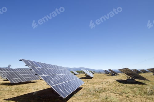Preview: Huge Solar Panels For Renewable Electric Energy Production