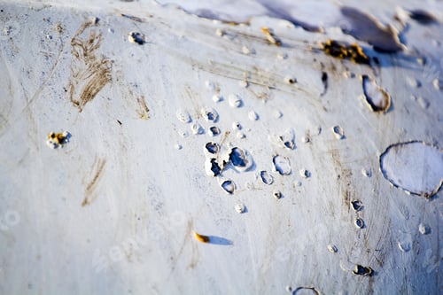 Preview: Fragments Of An Old, Abandoned, Rusty, Romanian Car - Paint And Rust Texture