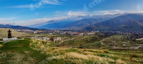Preview: Panoramic View Of The Outskirts Of Vanadzor, Armenia