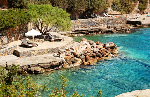 Preview: Beach Of Luxury Hotel, Crete, Greece