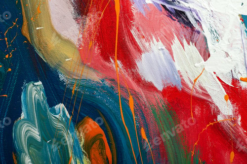 Preview: Art Background. Self Made Abstraction.