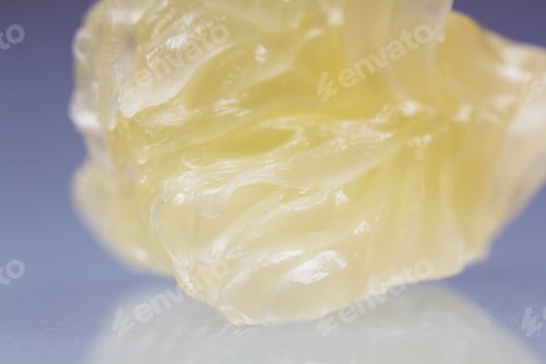 Preview: Shaddock (Citrus Maxima) Piece On Light Blue-Grey Background