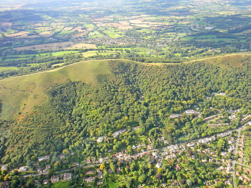 Preview: Malvern Hills From A Paraglider