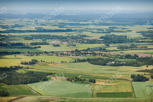 Preview: Aerial View Over The Panoramic Landscape