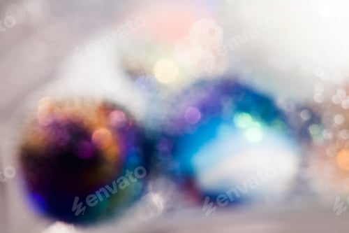 Preview: Abstract Background With Bokeh. Defocused Lights And Shadow