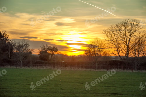 Preview: Sunset In The English Countryside.