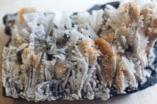 Preview: Beautiful Crystals, Minerals And Stones - Colors And Textures. Image Has Grain Texture Visible On