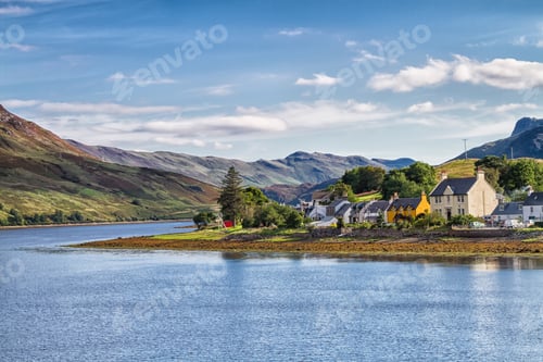 Preview: Aerial View Of Isle Of Skye, Scotland, Uk