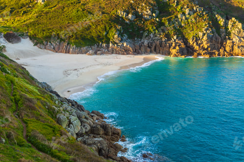 Preview: View Of The Coast In Cornwall. 3