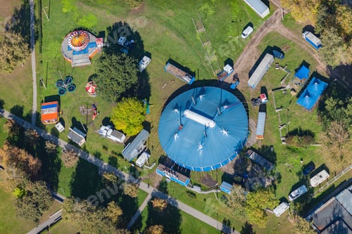 Preview: Aerial View Over The Daugavpils City (Latvia)