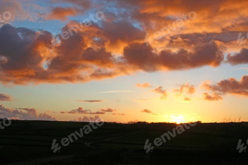 Preview: Winter Sunset In North Devon