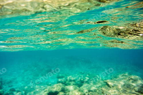Preview: Underwater Texture In Ionian Sea, Zakynthos, Greece