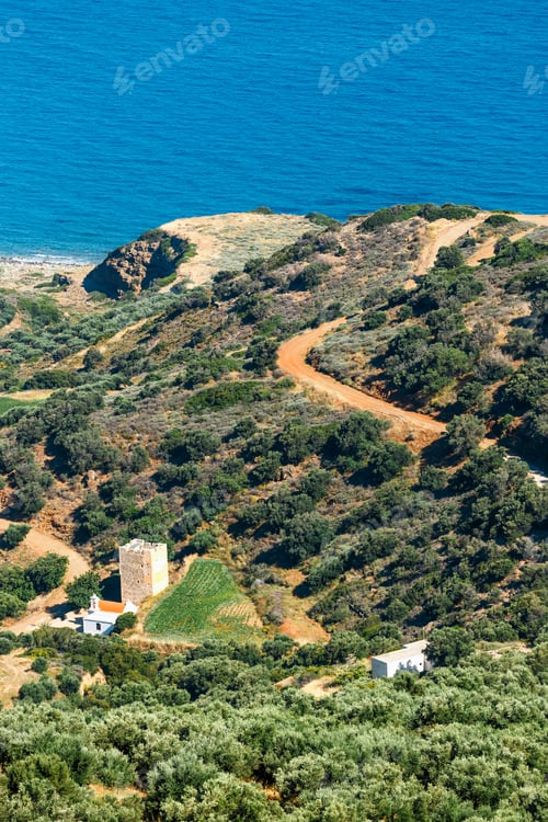 Preview: Beautiful Mountain Landscape Of Crete, Greece