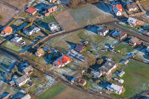 Preview: Aerial View Over The Village Alejas (Latvia)
