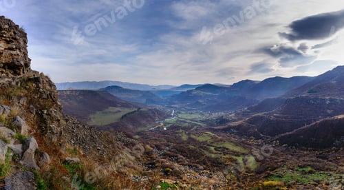 Preview: Above View Of Dzoraget River'S Gorge, Armenia