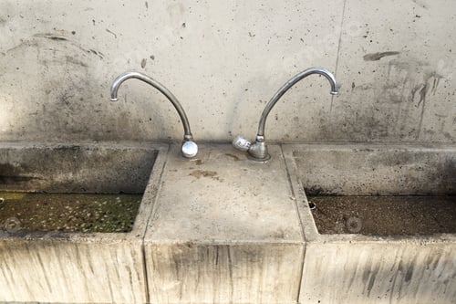 Preview: Faucets And Ponds In A Picnic Area.
