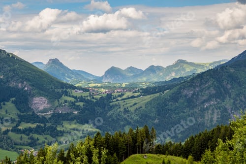 Preview: Landscape Around Bad Hindelang, Bavaria, Germany