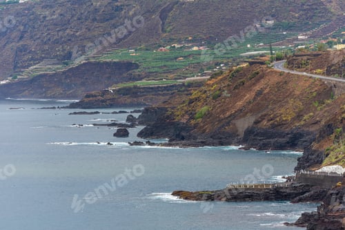 Preview: Coast Of Puerto De La Cruz (Tenerife, Canary Islands - Spain).