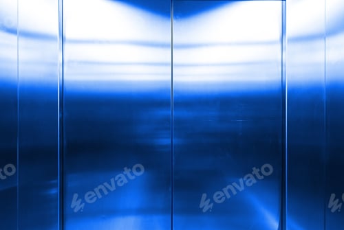 Preview: Titanium Background, Detail Of A Metalic Decorated Background, Texture