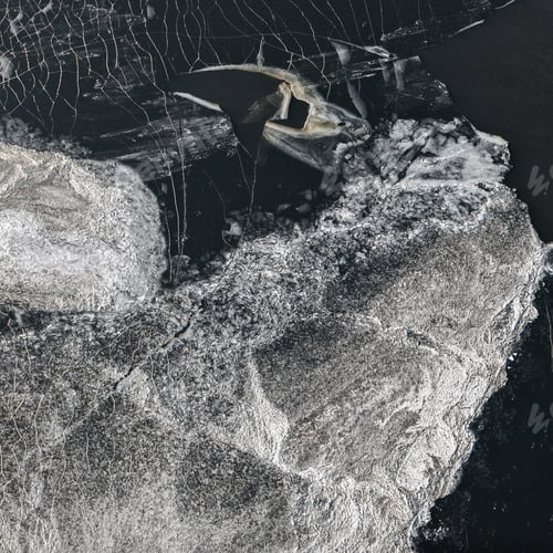 Preview: Aerial View Over The Lake In Wintertime