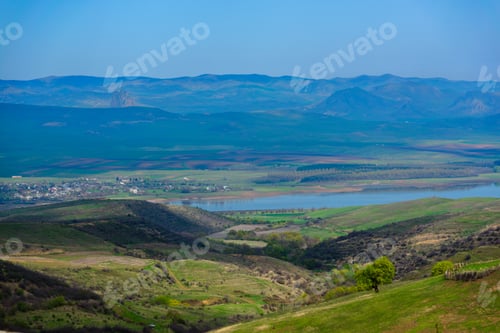Preview: Amazing View Aghstev Reservoir, On Armenian-Azerbaijan State Border