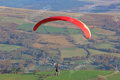 Preview: Paraglider In The Brecon Beacons