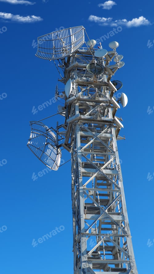 Preview: Antenna Broadcast And Breathtaking Scenic View To Whole Athens - Attica From Snowed Peak Of