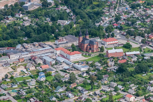 Preview: Aerial View Over The Rezekne City (Latvia)