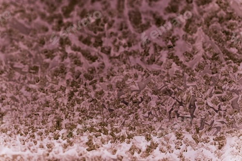 Preview: Tiny Ice Pieces On A Plastic Surface, Winter Background And Texture