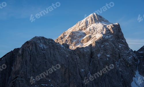 Preview: Sunrise In The Julian Alps On A Winter Day