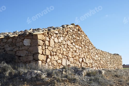 Preview: Rural House In Saragossa Province, Aragon, Spain.
