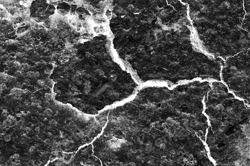Preview: Abstract Composition With Cracked Soil And Inverted Colors