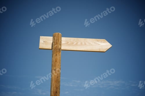 Preview: View Of A Directional Wood Signal.