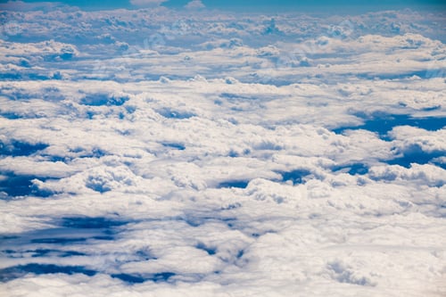 Preview: Beautiful, Dramatic Clouds And Sky Viewed From The Plane. High Resolution And Quality