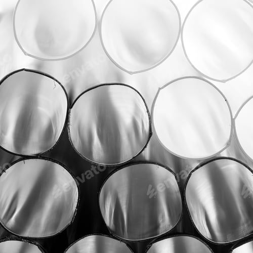 Preview: Abstract Composition With Cocktail Straws