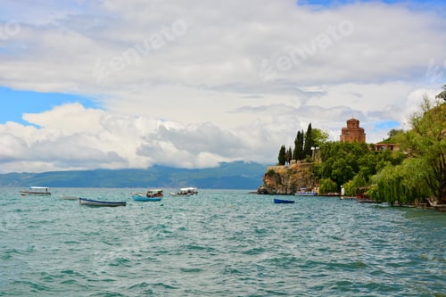 Preview: Beautiful Landscape With Boats And Sea