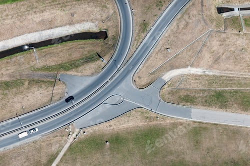 Preview: Aerial View Over The Highway