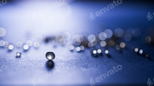 Preview: Small Balls Abstract With Bokeh