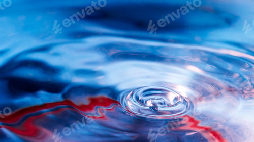 Preview: Water And Colors Texture And Background