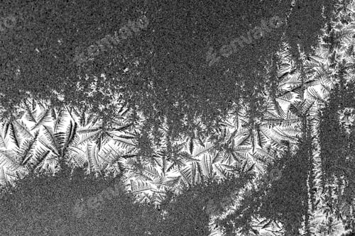 Preview: Ice Flowers On Glass - Texture