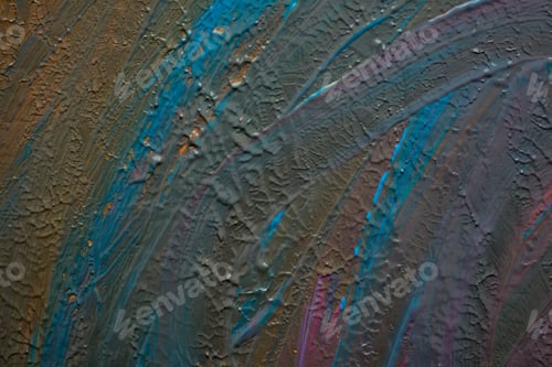 Preview: Abstract Art. Hand-Painted Background. Self Made.