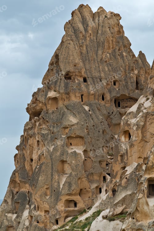 Preview: Castle In Rock Formation. Cappadocia. Nevsehir Province. Turkey