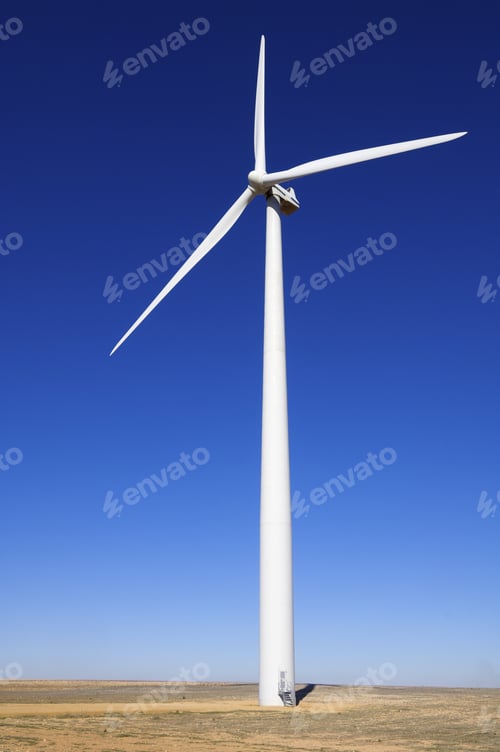 Preview: Closeup Of A Windmill For Electric Power Production
