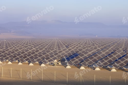 Preview: Group Of Photovoltaic Panels For Renewable Electric Energy Production
